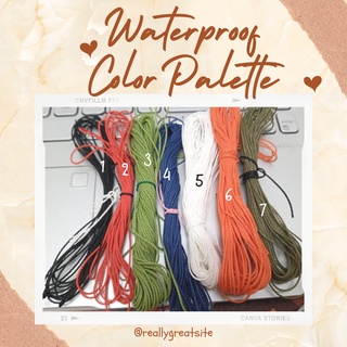 Vòng tay/ vòng chân basic - Vòng waterproof - BacHaMeo.Store