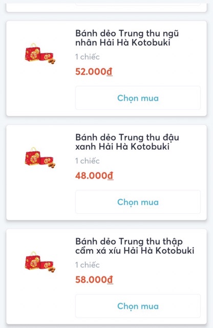 CHIẾU KHẤU 20% BÁNH TRUNG THU HẢI HÀ 160g bánh chỉ bán trung thu khác mùa ko có