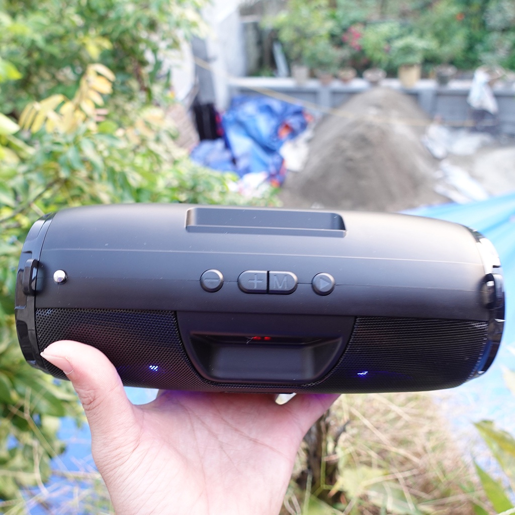 Loa Bluetooth Mini xách tay Kimoso KMS-206 | Loa nghe nhạc nhỏ gọn, Kết nối FM, USB, Thẻ nhớ | Bảo hành 6 tháng