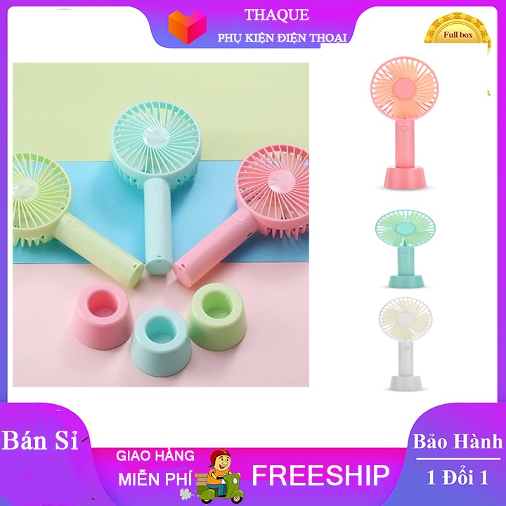 Bán Sỉ QUẠT MINI TÍCH ĐIỆN CẦM TAY và để bàn (không kèm pin)