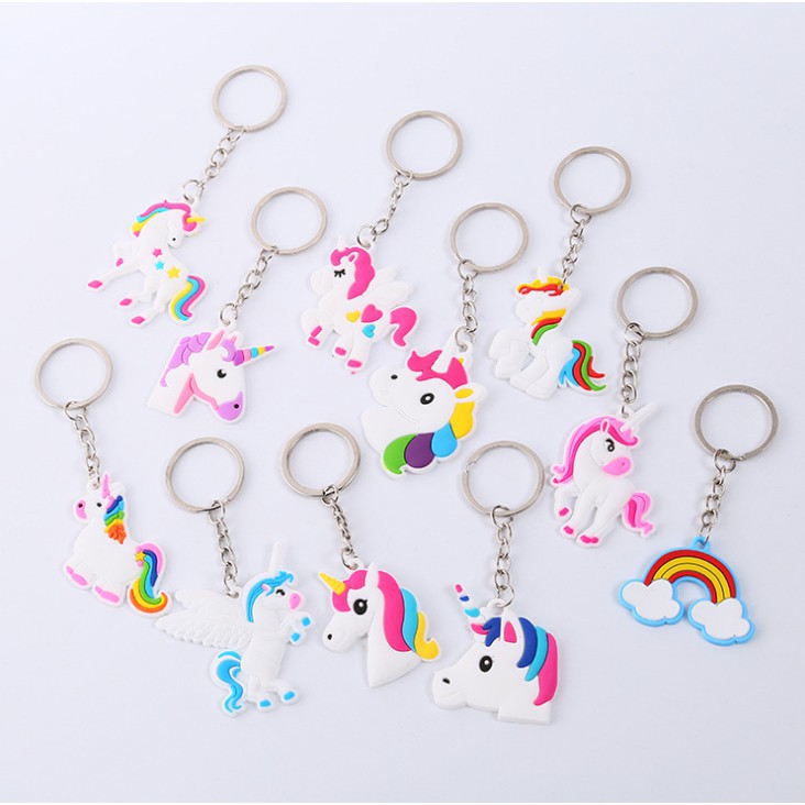 Móc Khóa Kỳ Lân Unicorn Đáng yêu - Móc Chìa Kỳ Lân Khóa Hot HitDuashop