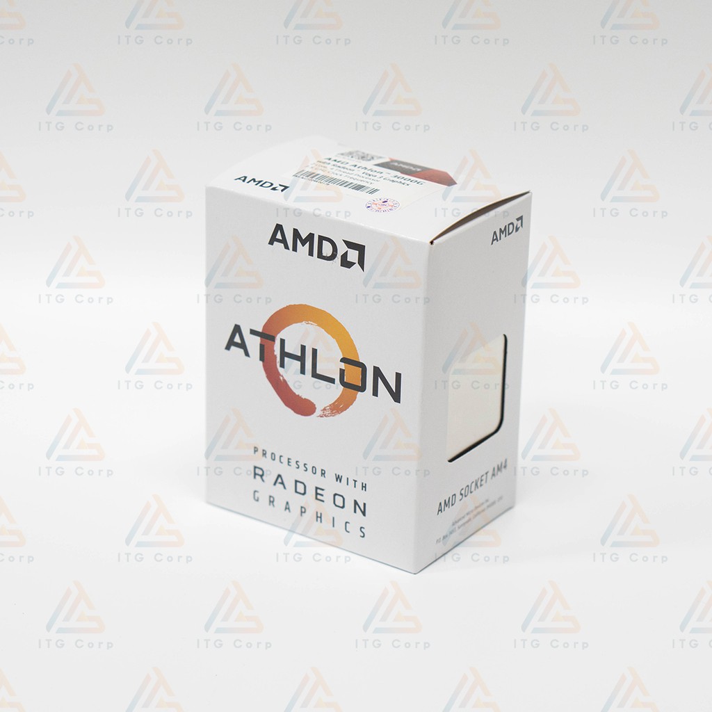 CPU AMD RYZEN ATHLON 3000G - Hàng Box Hãng