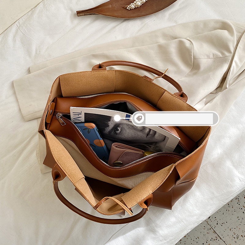 Túi xách đeo vai IELGY sức chứa lớn chất lượng cao thời trang cho nữ