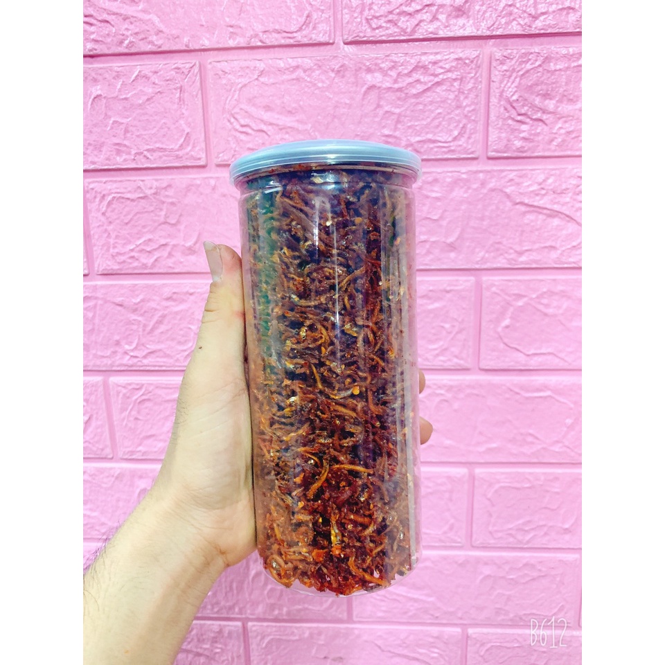 [ HCM ] Cá Cơm Mờm rim Lon Pét Nắp Xé 500gram | BigBuy360 - bigbuy360.vn