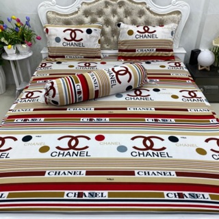 Bộ Drap Thun Hàn Quốc mát lạnh 4 món