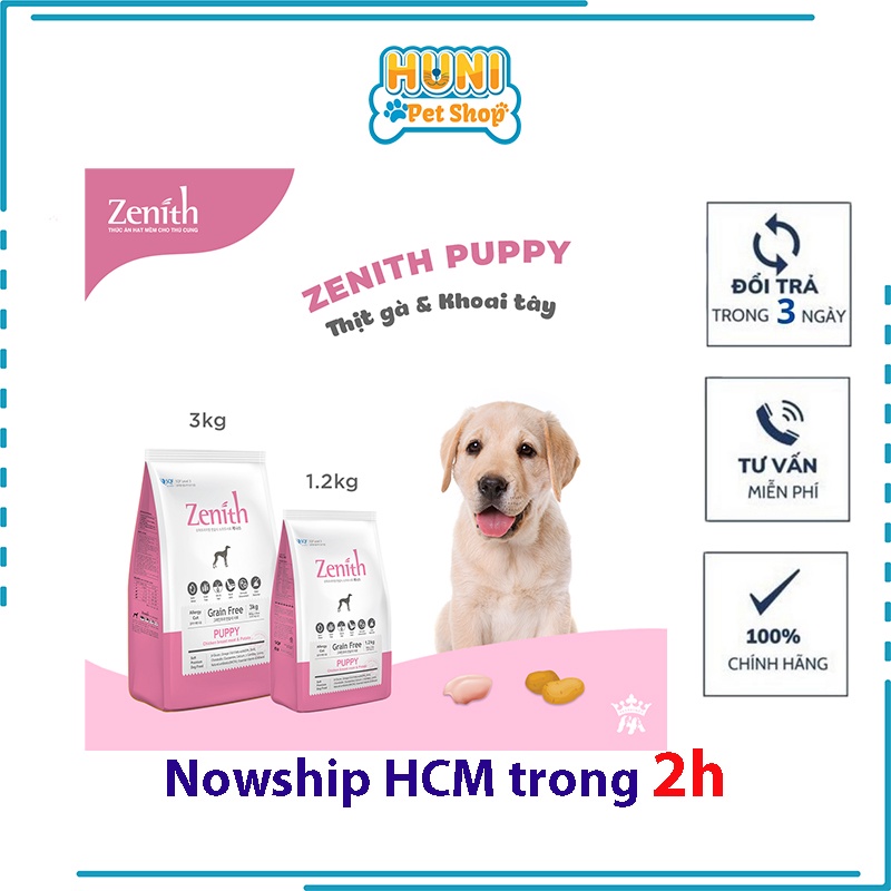 Hạt Mềm Zenith Puppy Cho Chó Con - Thức ăn cho chó Huni petshop