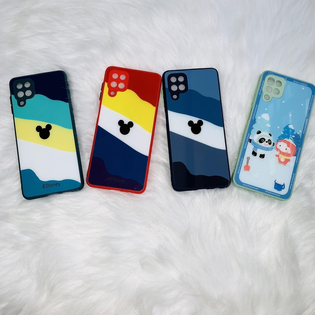 ỐP LƯNG ĐT SAMSUNG A12, ỐP GƯƠNG HÌNH CUTE