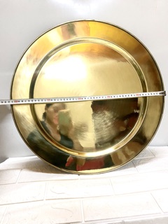 Mâm đồng trơn  45 cm giảm giá 50% chuẩn 💯 bằng đồng -Mdaccs-Mdac