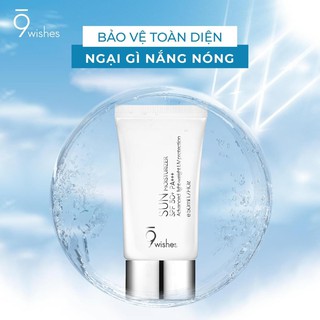 Kem Chống Nắng  9 Wishes Sun Moisturizer SPF 50+ PA+++