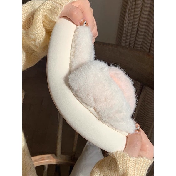 Dép lông trái tim hàng cao cấp - chính hãng xixitiao