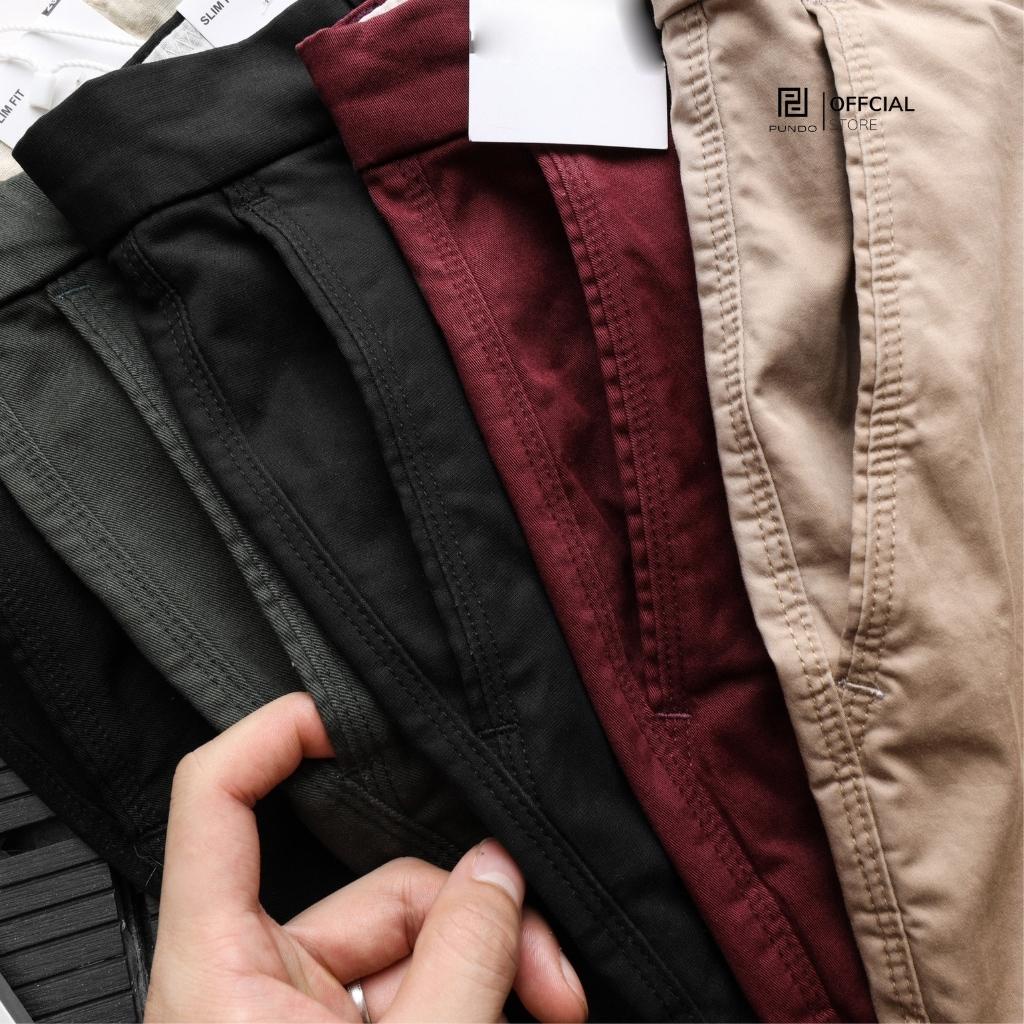 Quần short kaki nam , màu basic đơn giãn , chất kaki cao cấp dễ phối PUNDO QSPD010