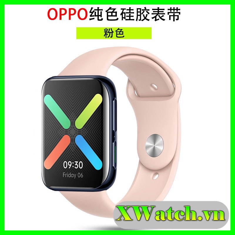 Dây đeo silicone thay thế cho đồng hồ thông minh Oppo Watch 41mm / 46mm