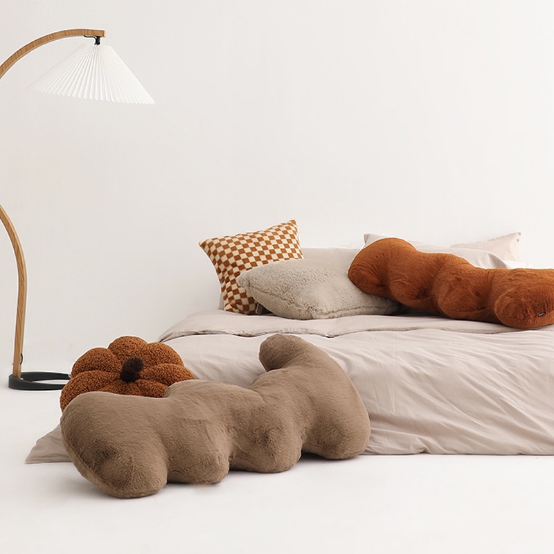 Gối Ôm Dài Hình Đám Mây Mềm Mại Phong Cách Bắc Âu