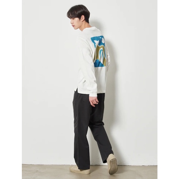 Áo dài tay in và thêu chữ 8 seconds chính hãng