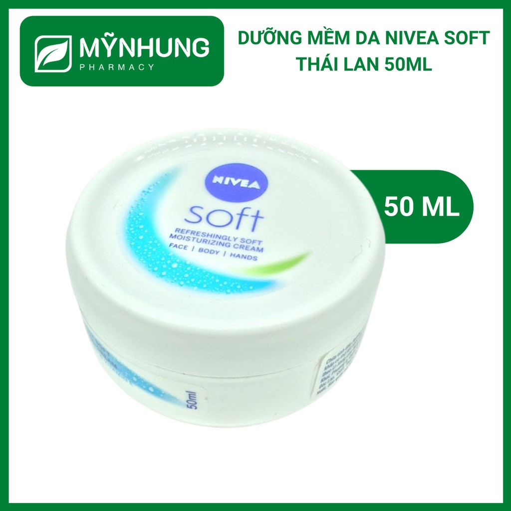 Kem dưỡng nẻ Nivea soft Thái Lan (50mg)