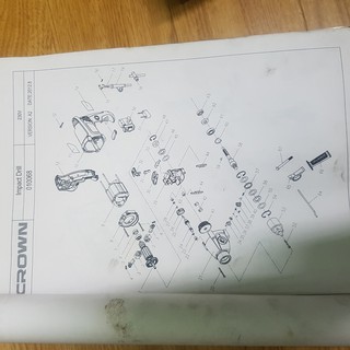 Bánh răng kép máy khoan CT10068