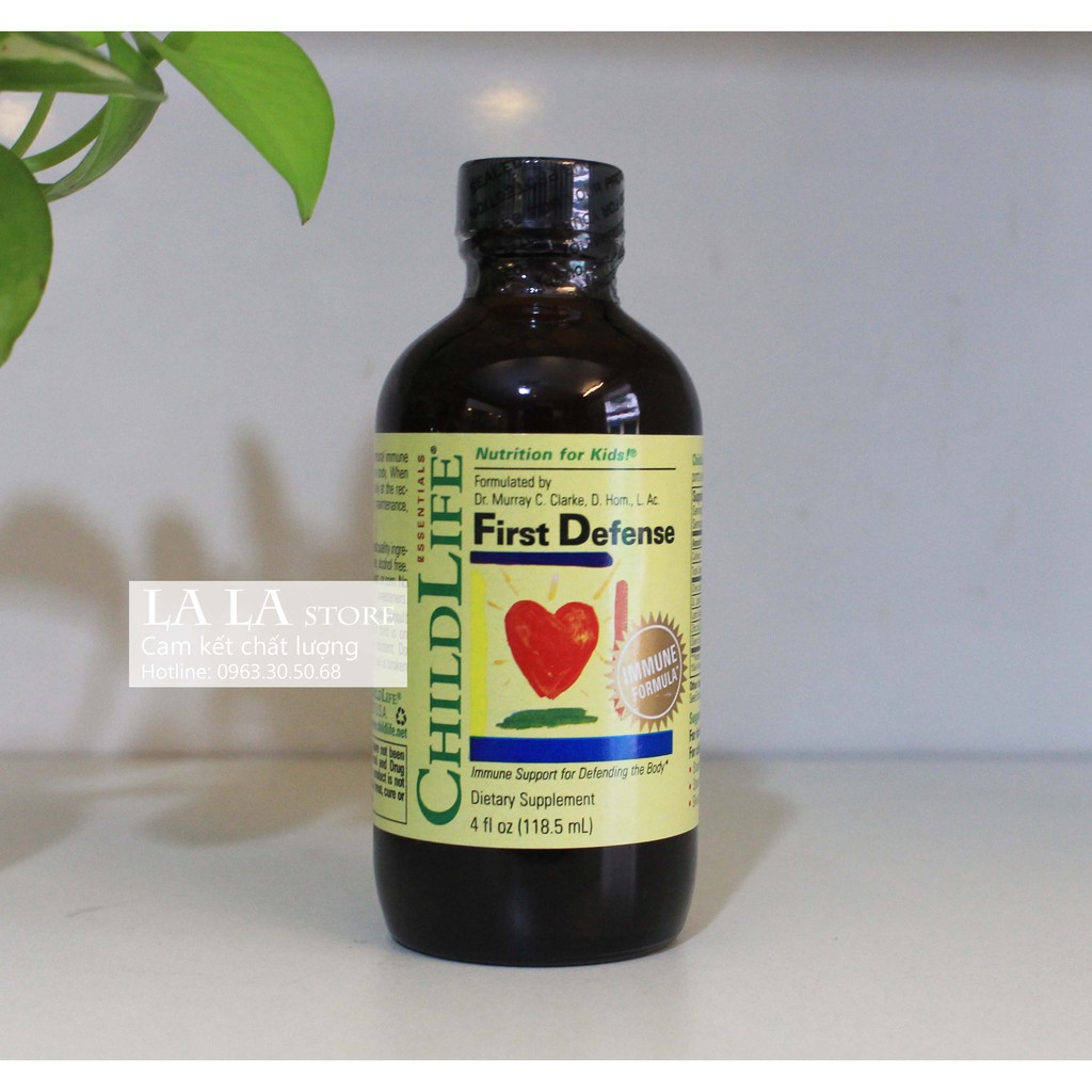 Vitamin cho bé ChildLife Total Defense 118,5ml
