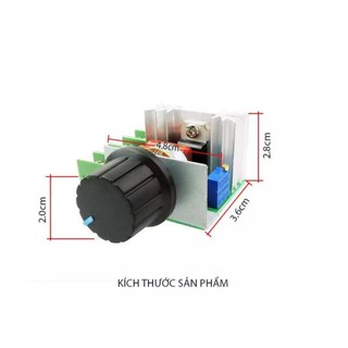 TRIẾT ÁP - MẠCH dimmer 2000W - loại 220v