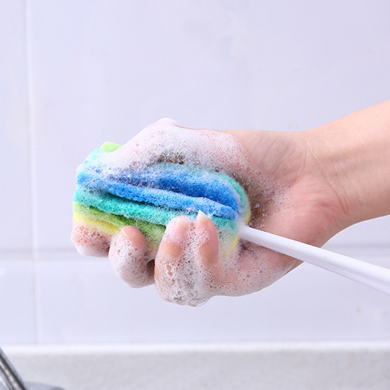 Cọ Vệ Sinh Ly Cốc/Chai Lọ/Chai Nước Em Bé Có Tay Cầm Dài Tiện Dụng