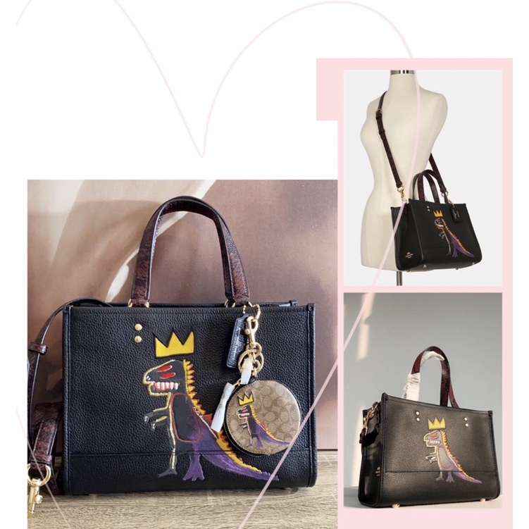 TNS-Túi tote form vuông hottrend vừa laptop field tote-màu đen hình cá tính unisex