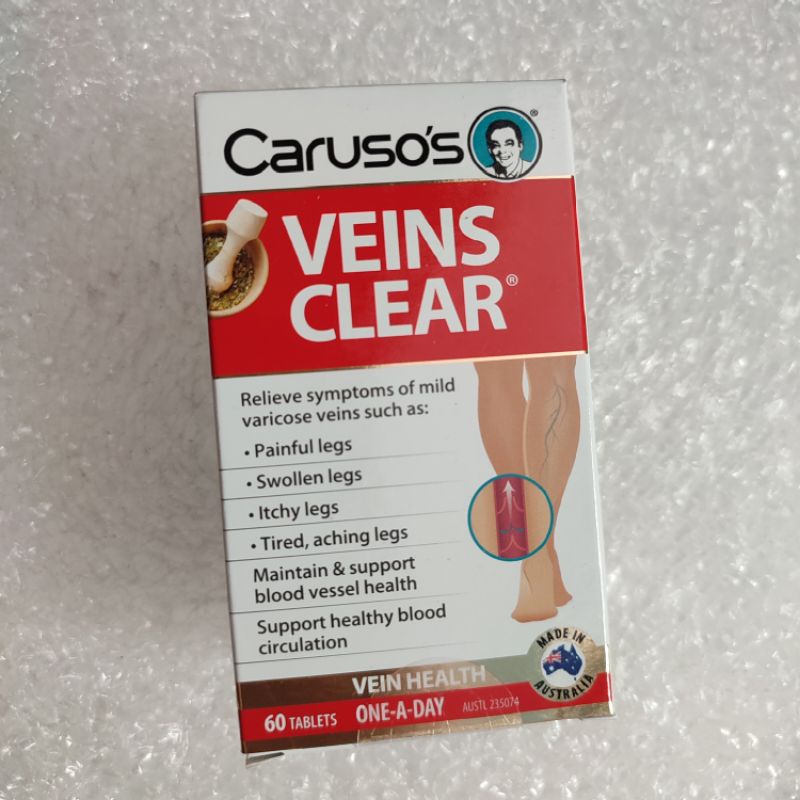 Kem bôi giãn tĩnh mạch Veins Care Cream 75 gram và 60 viên