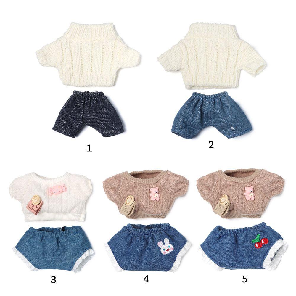 Bộ Quần Áo Ngắn Cho Búp Bê 20cm DIY