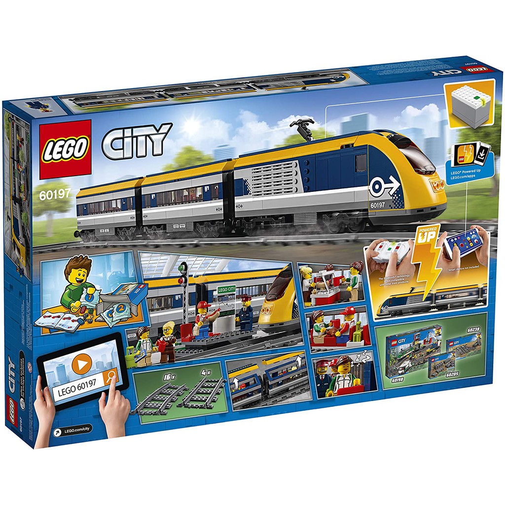BỘ LEGO XE LỬA VẬN TẢI 60198 - 60197 - 60050