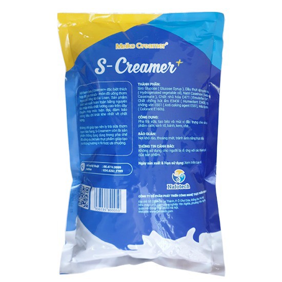 Bột kem béo S-Creamer + Gói 1kg - Gia store