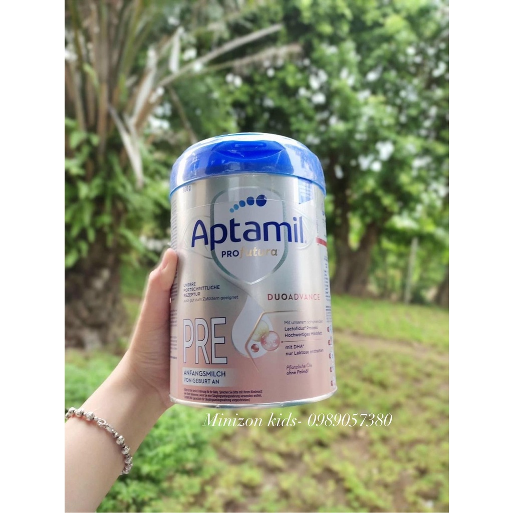 Sữa Aptamil Profutura Đức Pre,1,2 hộp 800g Cho Bé