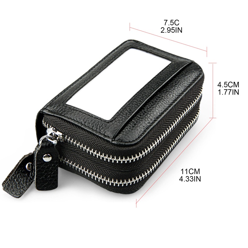 Ví Da Đựng Thẻ Tín Dụng / Danh Thiếp Đa Năng Tiện Dụng Dành Cho Nam