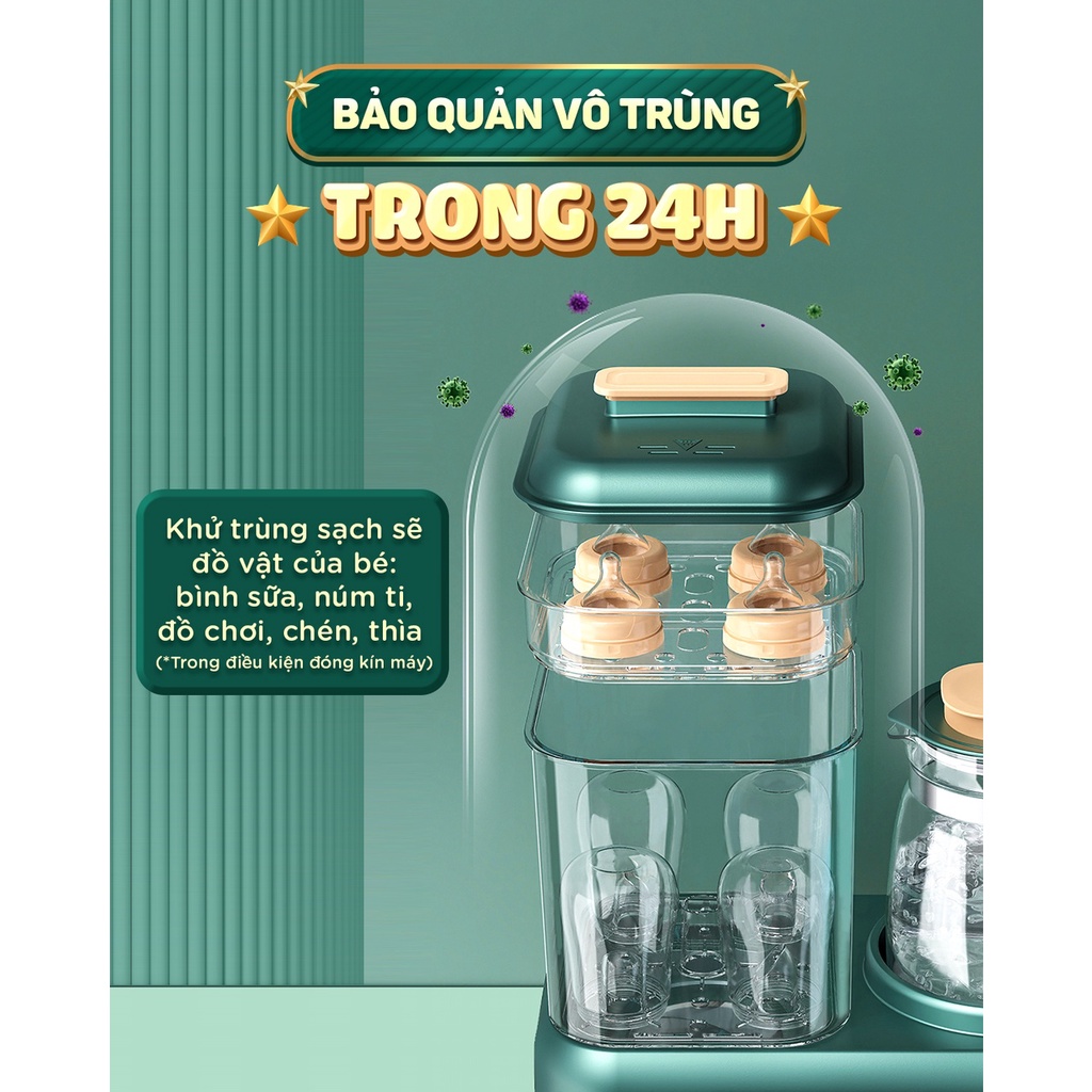 ✅Máy Tiệt trùng bình sữa Chilux C1 đa năng 6 trong 1