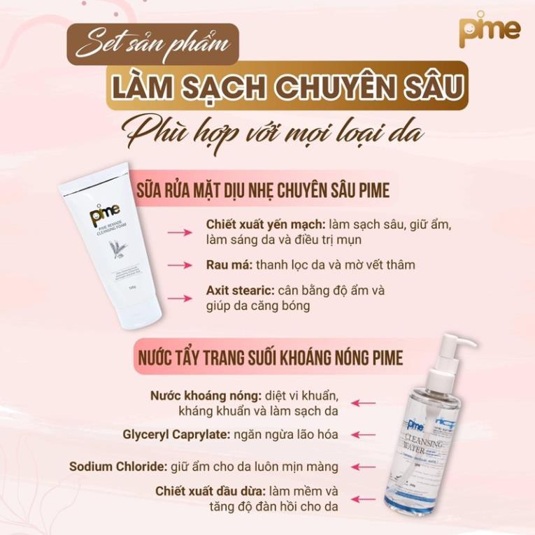 [CHÍNH HÃNG]_[QUÀ]_NƯỚC_TẨY_TRANG_SUỐI KHOÁNG NÓNG PIME CLEANSING WATER 200G | BigBuy360 - bigbuy360.vn