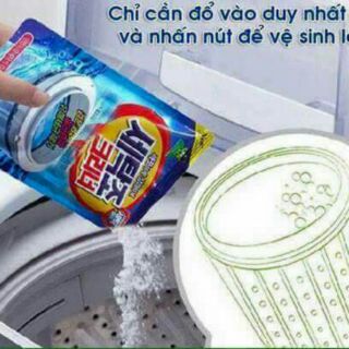 Combo tẩy lồng máy giặt