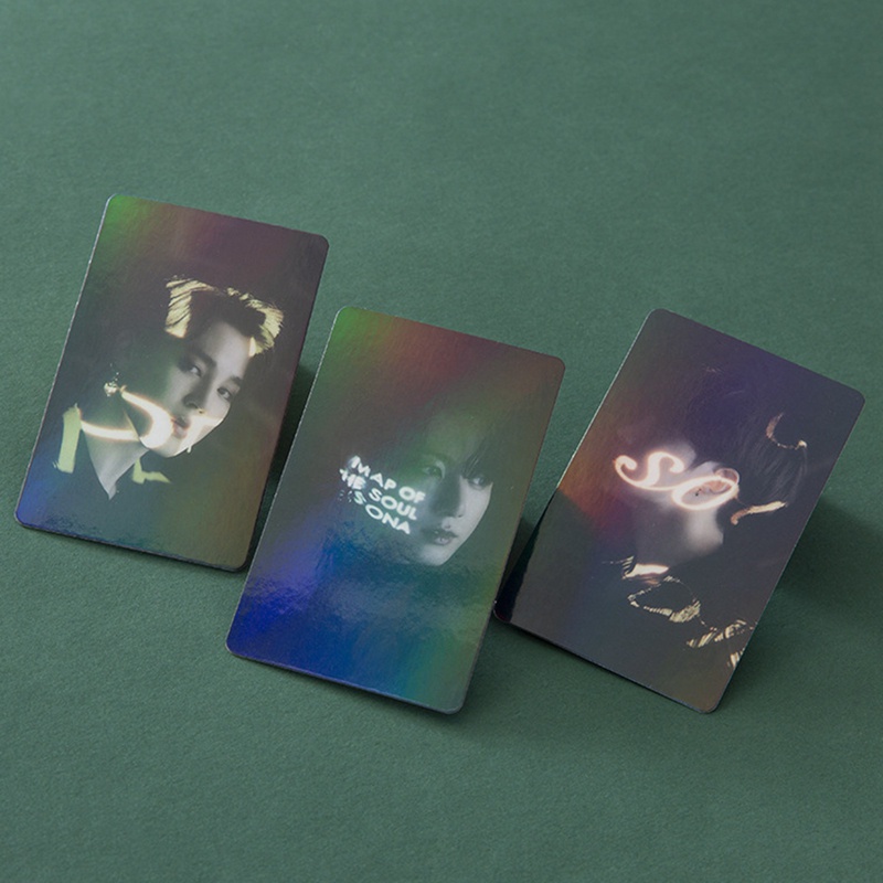 Set 6/7 tấm thẻ ảnh in hình các thành viên nhóm BTS