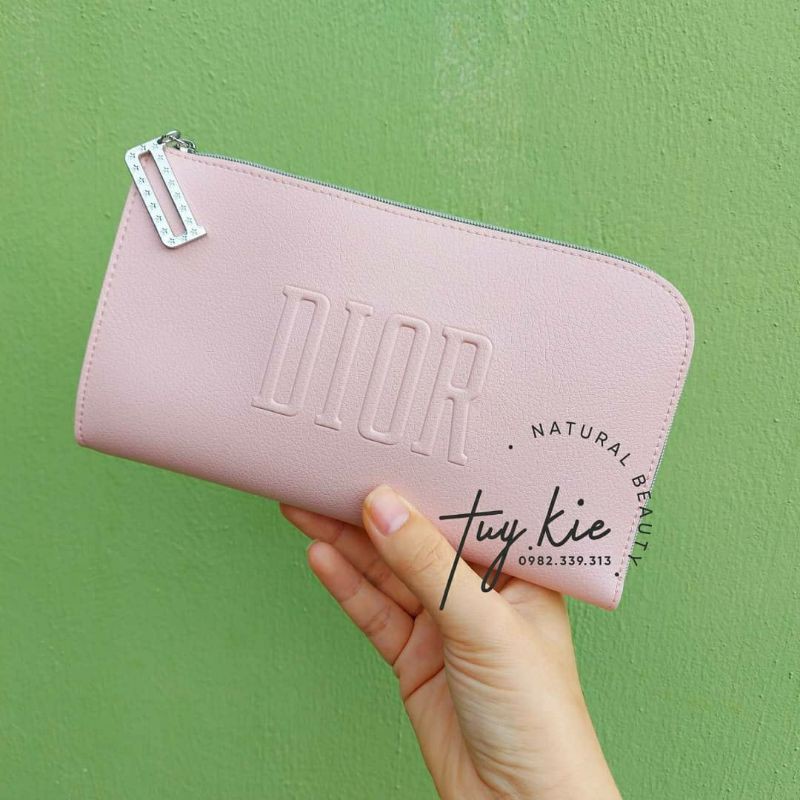 Bóp cầm tay D!.or Pink Pouch Gift 2020 [ Auth 1000% ]