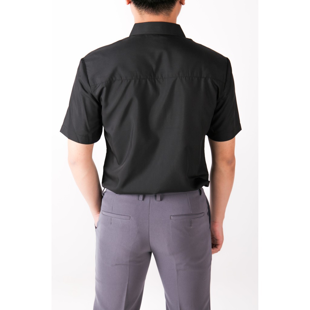 Áo sơ mi nam Ngắn Tay ( vải lụa nến) | BigBuy360 - bigbuy360.vn