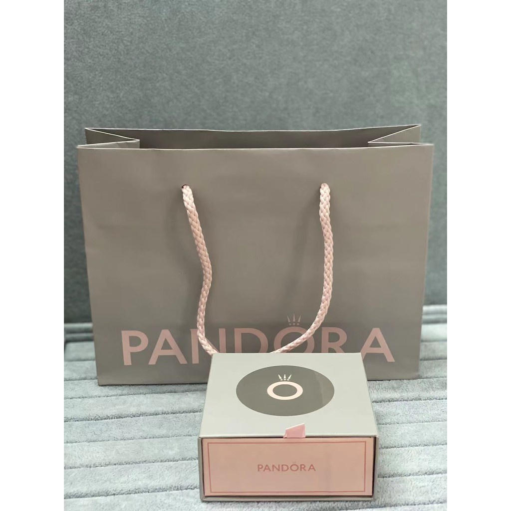 Pandora Hộp Đựng Trang Sức Vòng Tay / Nhẫn / Vòng cổ Tiện Dụng