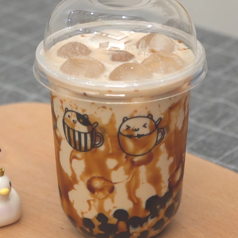 Set trà sữa nướng hồng trà bá tước (13-15 cốc)