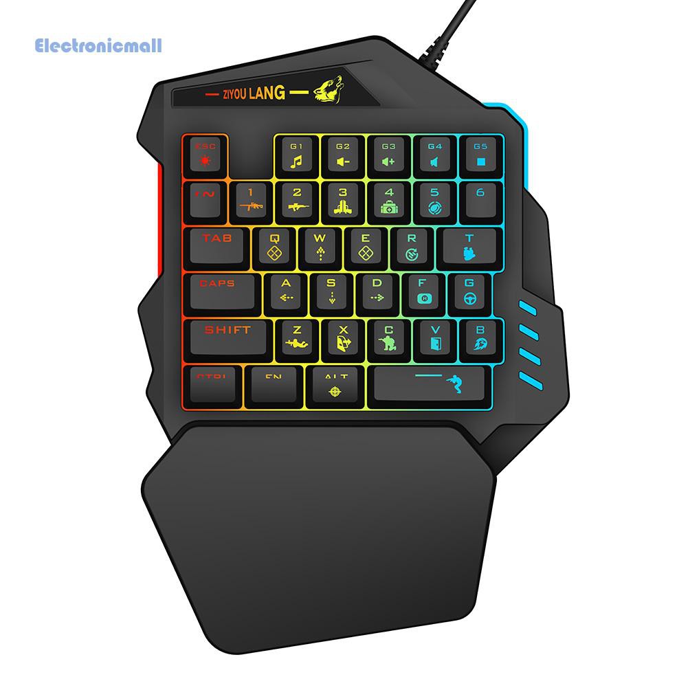 Bàn Phím Điện Tử K13 Usb Có Đèn Led Cho Chơi Game Pubg Mobile