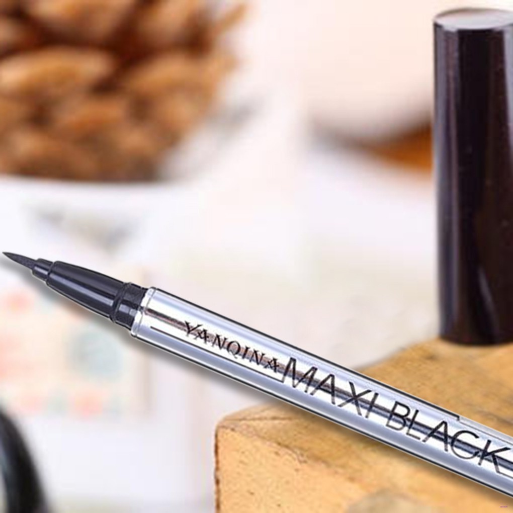 Bút Kẻ Mắt Dạng Lỏng Màu Đen Chống Nước Lâu Trôi Cho Nữ