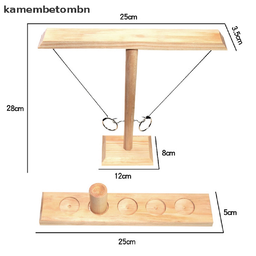 [kamembetombn] Hook and Ring Toss Battle Game Table Top Ring Toss For Adults Drinking Game [kamembetombn]