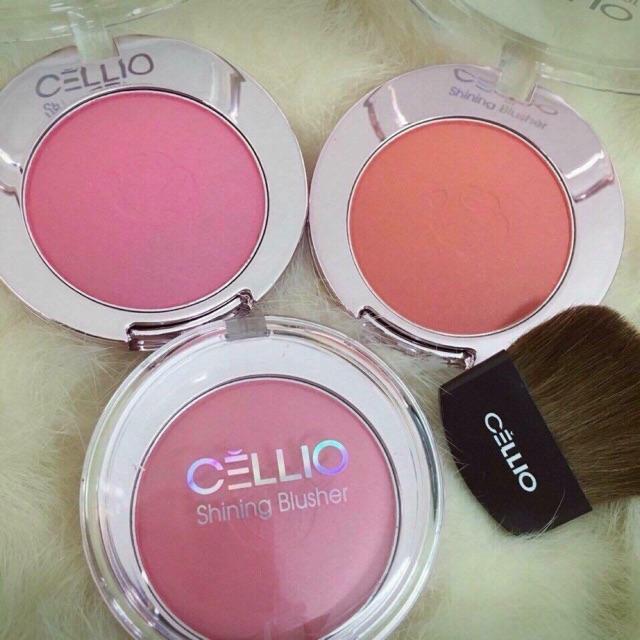 Phấn má CELLIO Shining Blusher