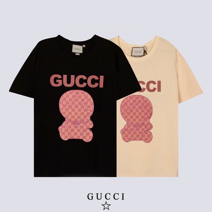 Áo Sweater Gucci Cổ Tròn Chất Liệu Cotton Thêu Họa Tiết Thời Trang Cho Nam Nữ