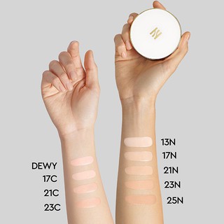 PHẤN NƯỚC HERA GLOW LASTING CUSHION DEWY SPF50+/PA+++ Size mini