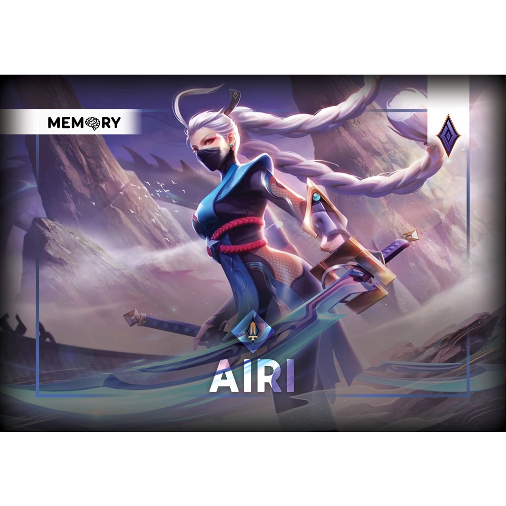 CARD BO GÓC nhân vật LIÊN QUÂN MOBILE ARENA OF VALOR ( PART 1 A-J ) | SKY LABELS | MEMORY