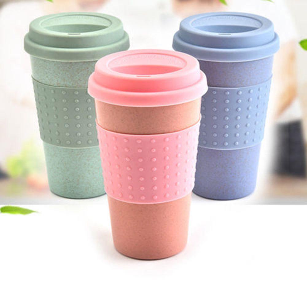 Cốc Cà Phê Du Lịch Ngoài Trời Mới Với Nắp Đậy