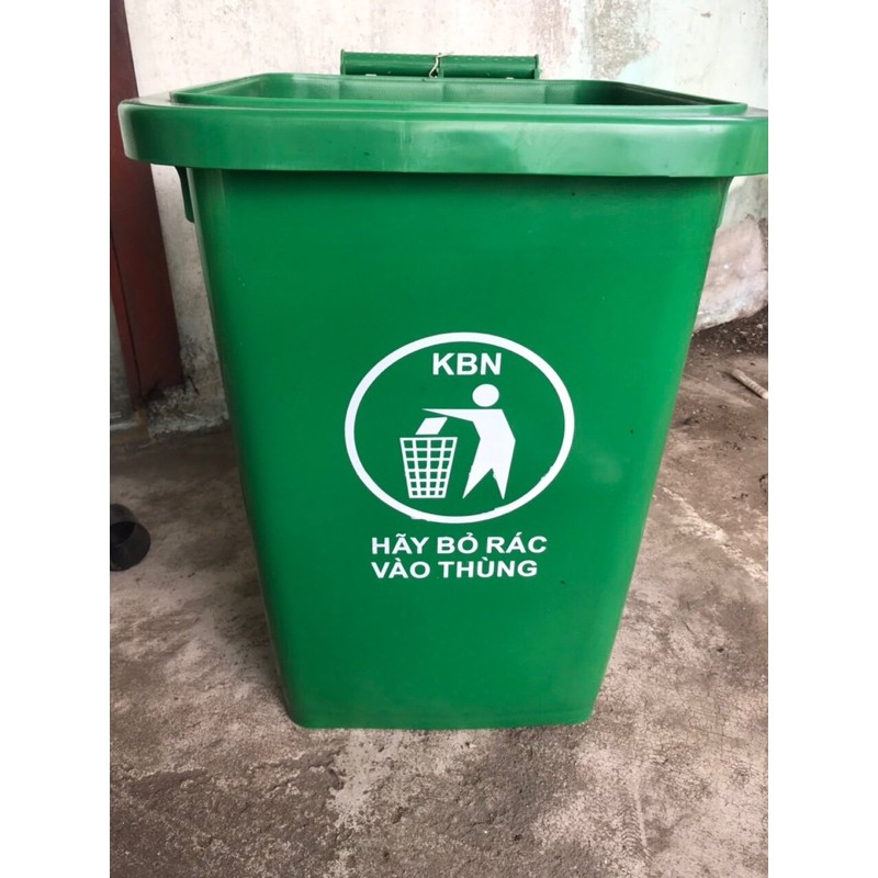 thùng rác nhựa HDPE 240l xanh dương