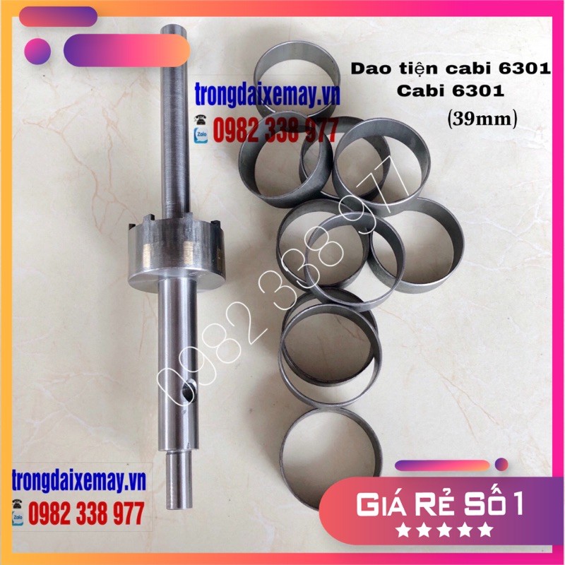 Dao Tiện Cabi 6301 (combo dao6301+ 10bạc 6301(39mm))