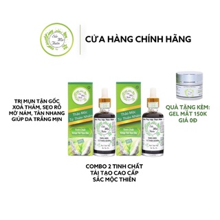 Set 2 chai tinh chất giúp tái tạo sắc mộc thiên