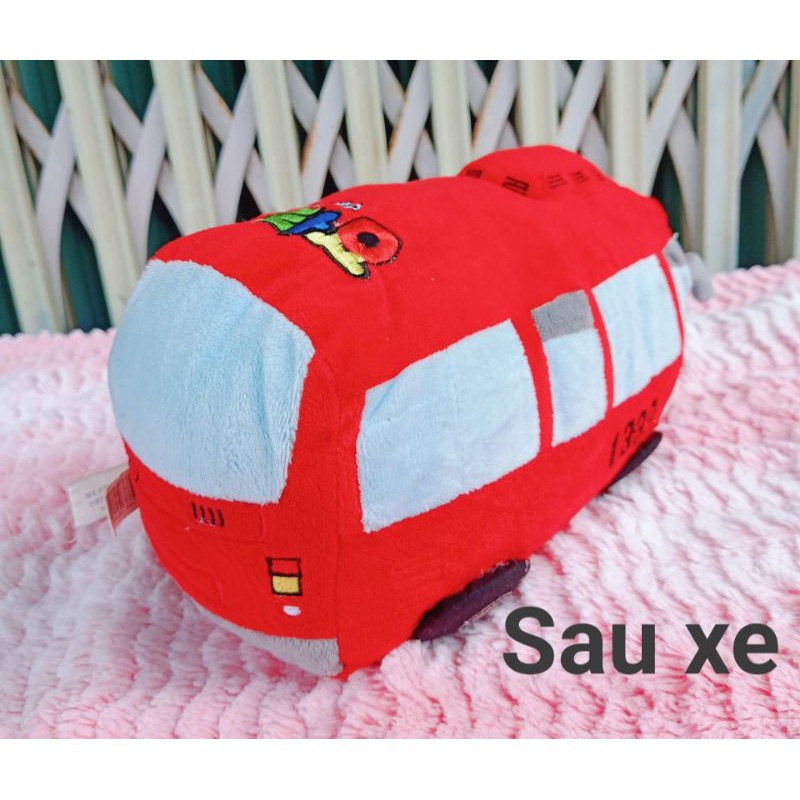 Gấu bông hình xe bus, máy bay đồ chơi nhồi bông bé Trai